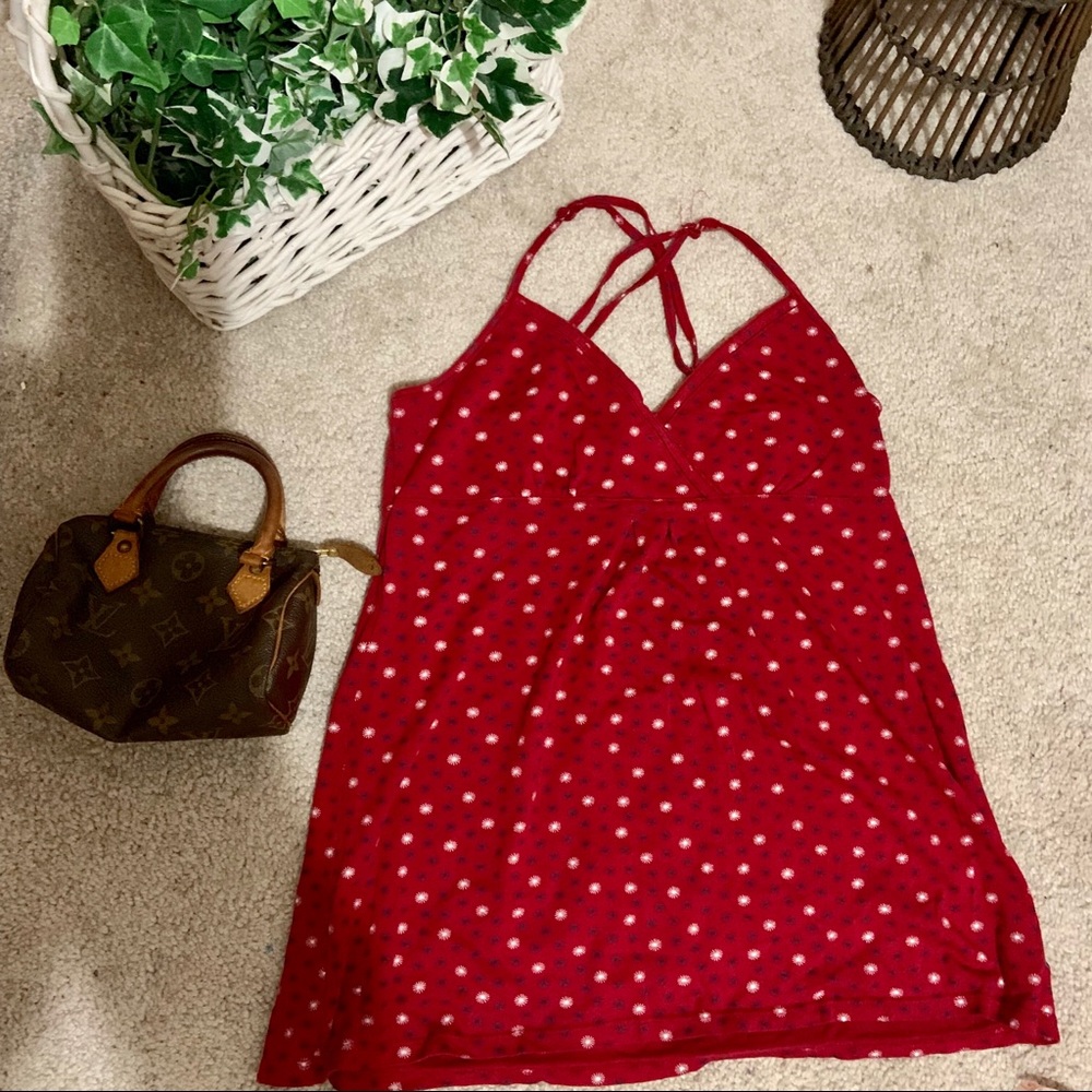 Red American Eagle Top